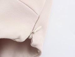 One-piece pants with neck hanging