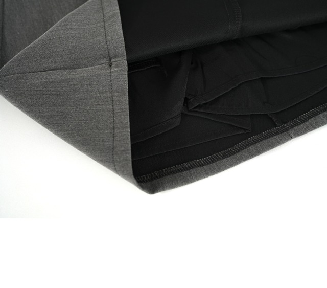 Preppy suit skirt with hip skirt