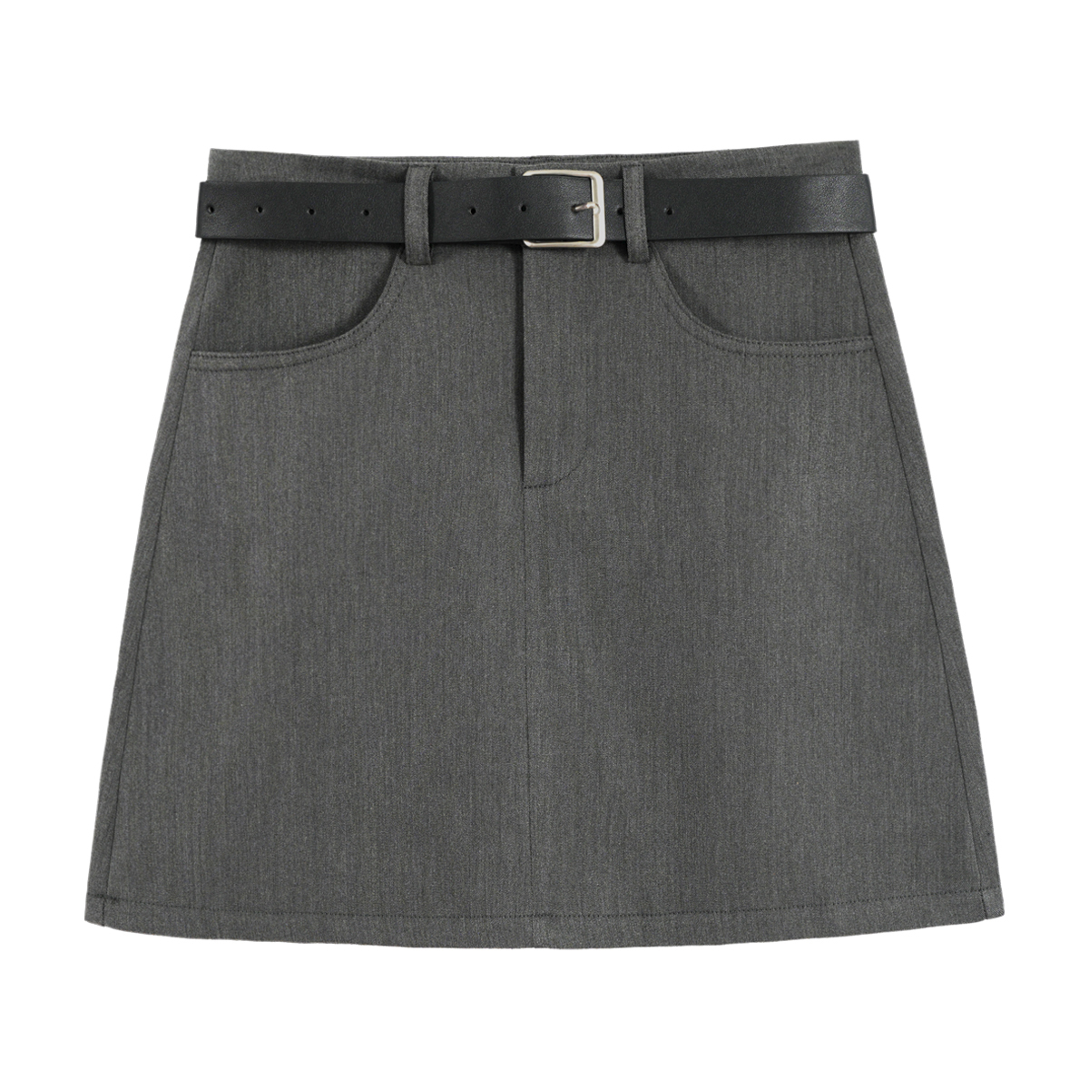 Preppy suit skirt with hip skirt