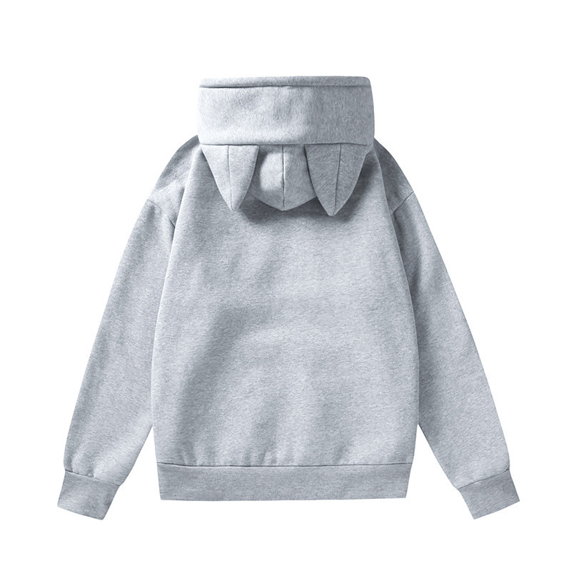 Casual hooded plush hoodie