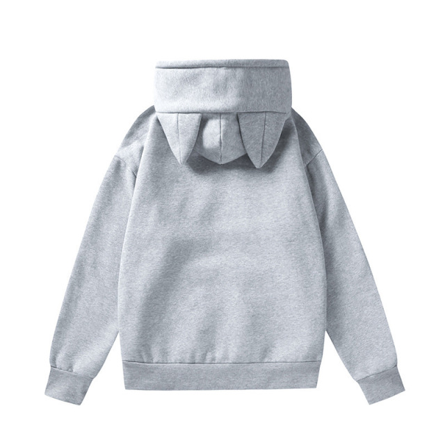Casual hooded plush hoodie