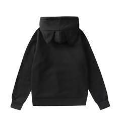 Casual hooded plush hoodie