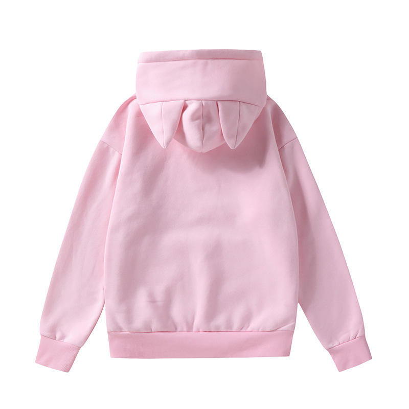 Casual hooded plush hoodie
