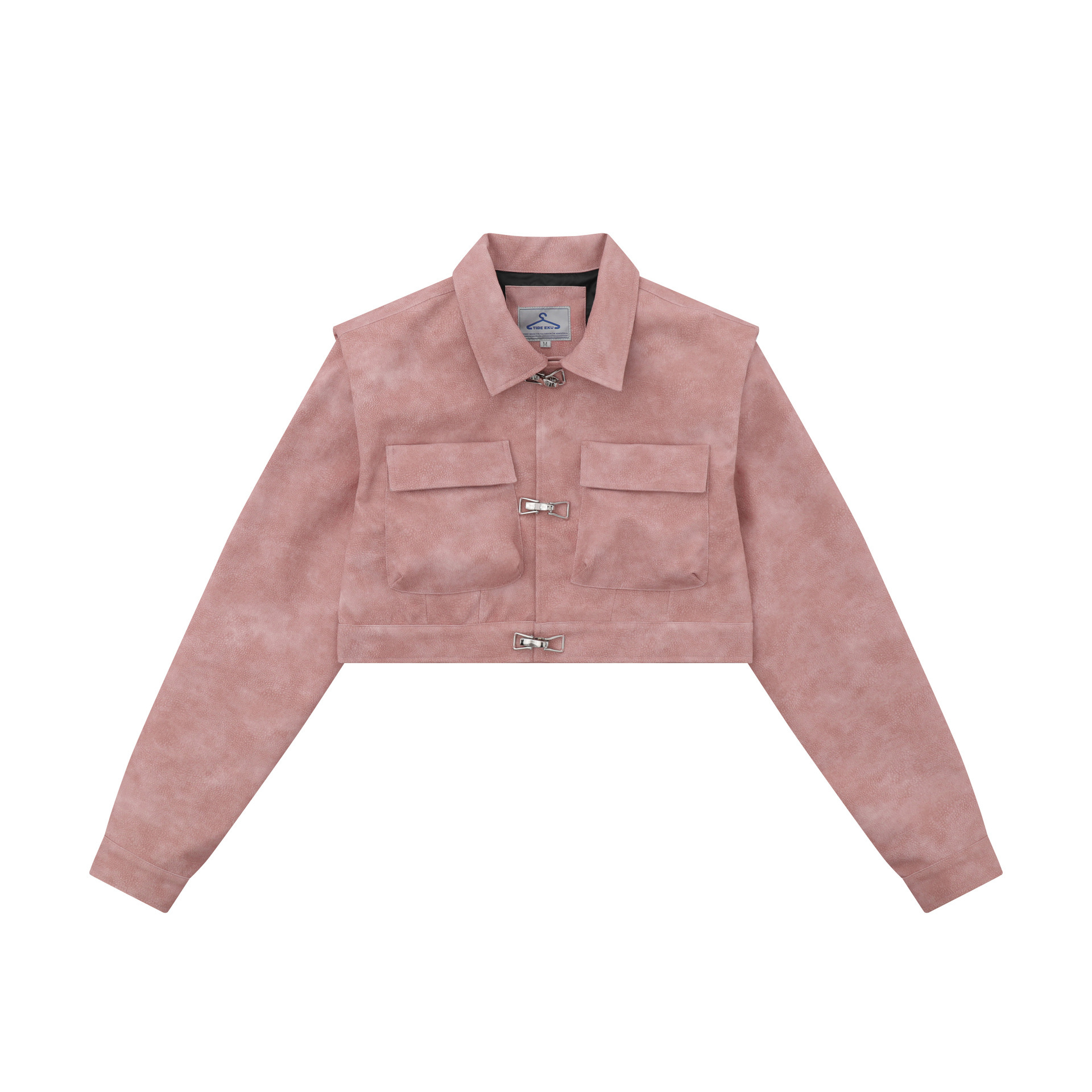 Leather short jacket jacket for women