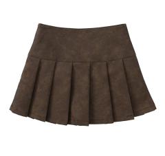 Vintage fashion pleated skirt