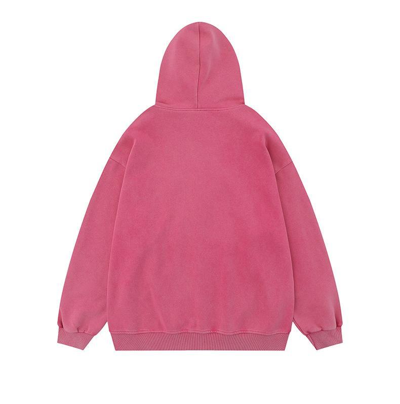 Stars hooded couple coat hoodie