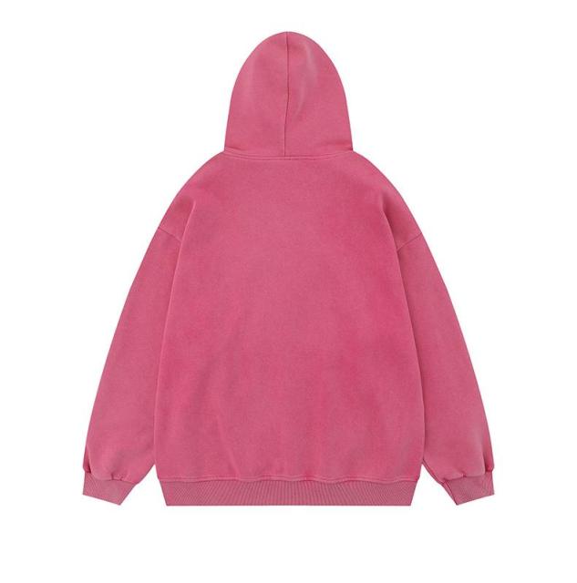 Stars hooded couple coat hoodie