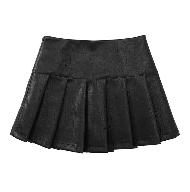 Vintage fashion pleated skirt