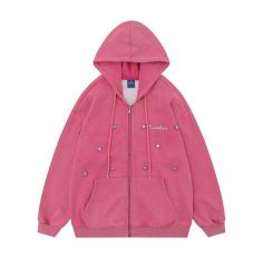 Stars hooded couple coat hoodie
