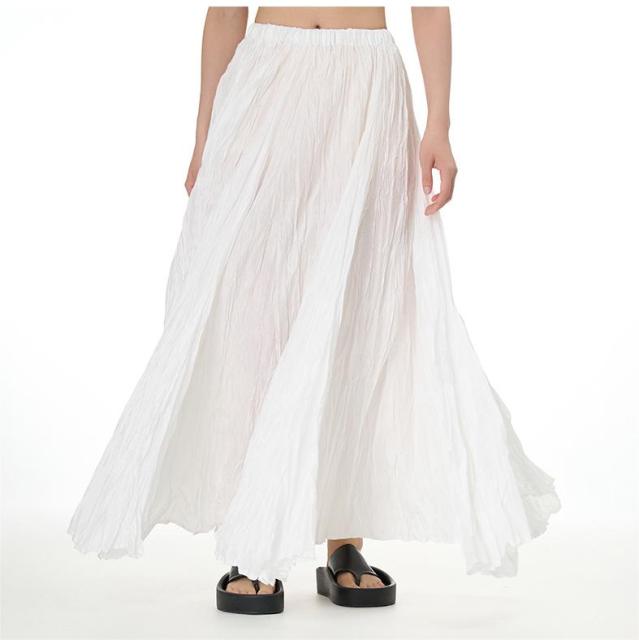 Flowy loose skirt
