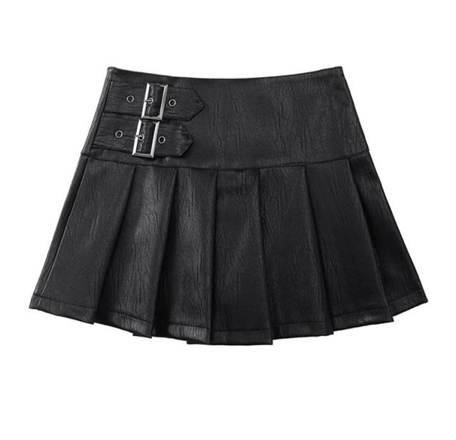 Vintage fashion pleated skirt