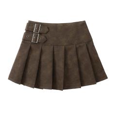 Vintage fashion pleated skirt