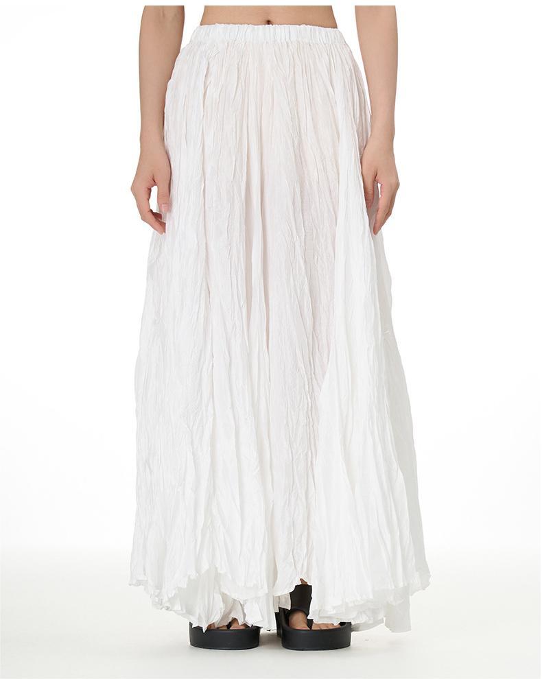 Flowy loose skirt