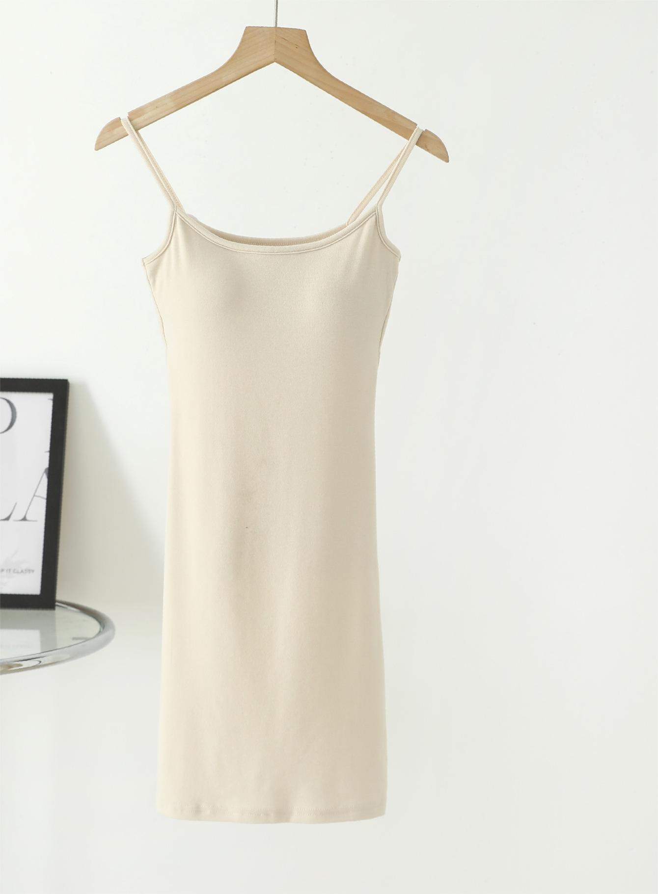 Halter dress with short base skirt