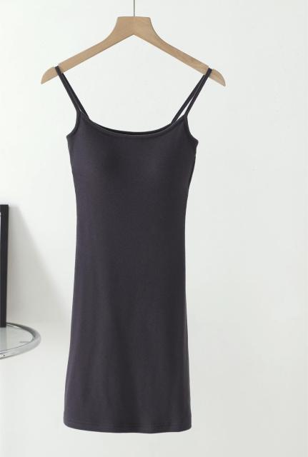 Halter dress with short base skirt