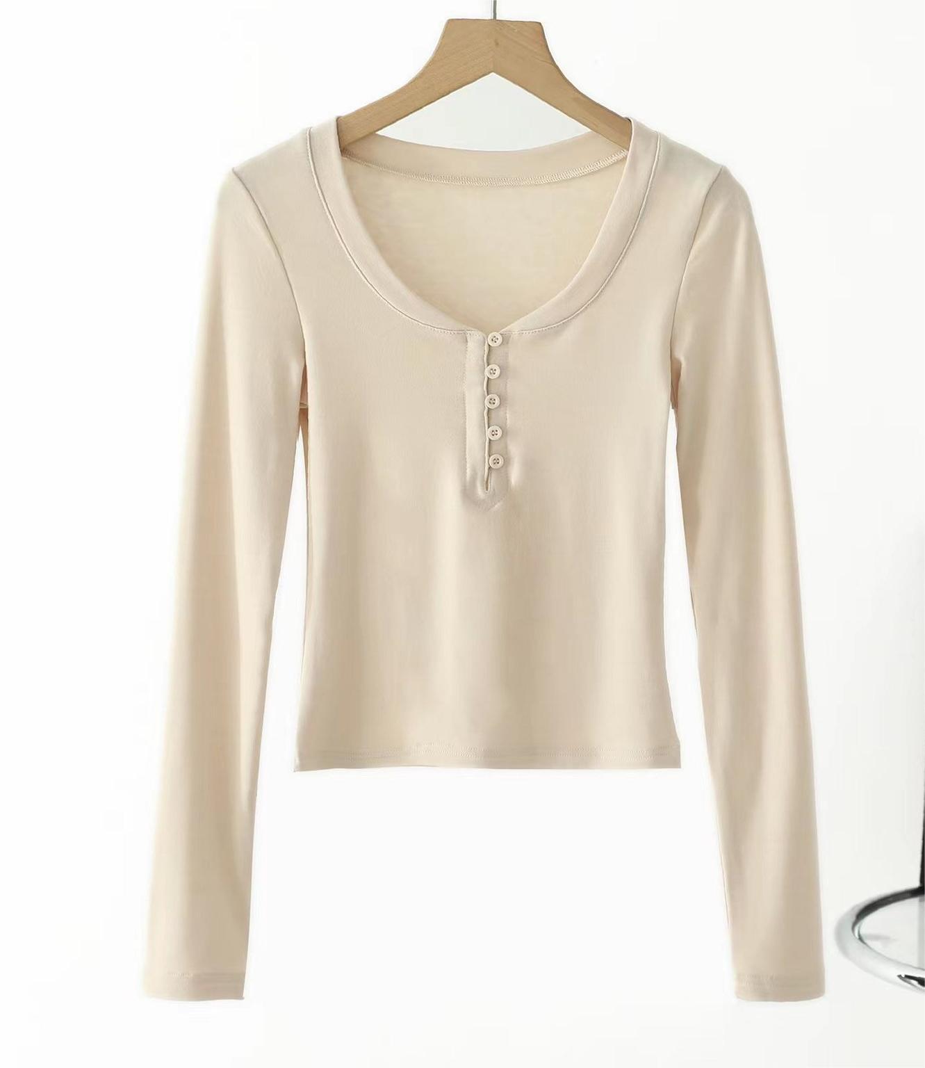 Slim-fit sexy slimming base top