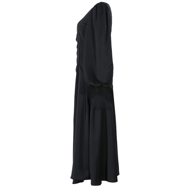 Beaded waist slimming dress
