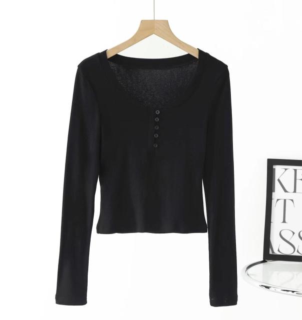 Slim-fit sexy slimming base top