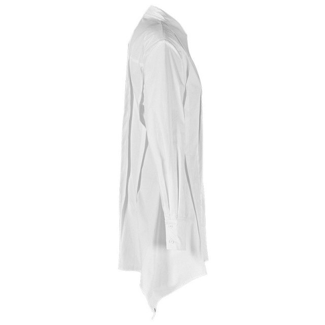 White blouse pressed thin blouse woman