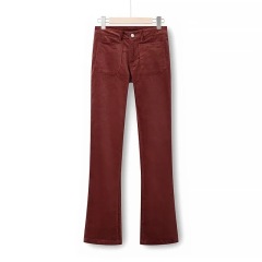 Vintage Maillard wears bell-bottom pants