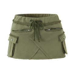 Vintage cargo butt skirt
