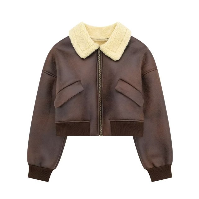 Lamb fur fur jacket