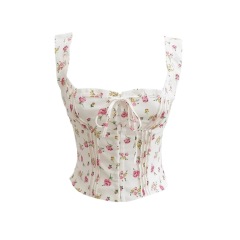Floral camisole top