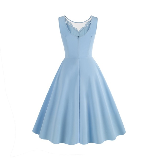 Lace sleeveless dress