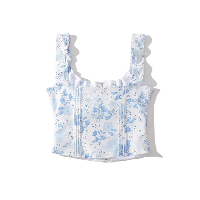 Floral camisole top