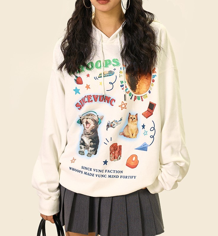 Sweet Cool Sweetheart Couple Hoodie Top