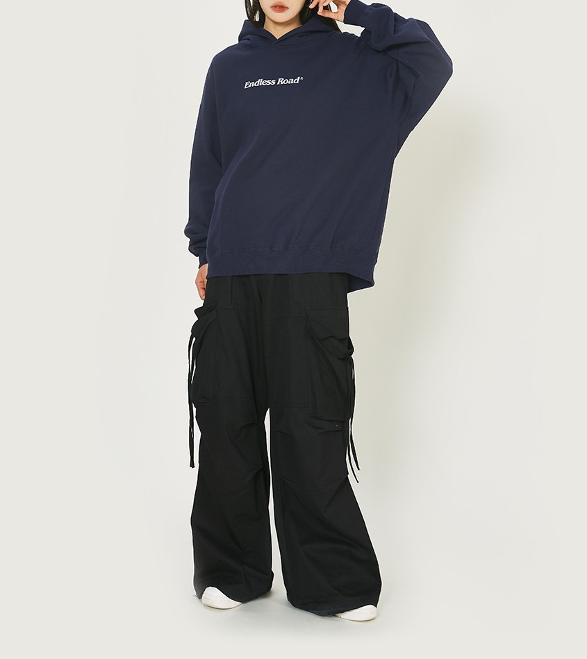 Reflective printed autumn/winter hoodie top
