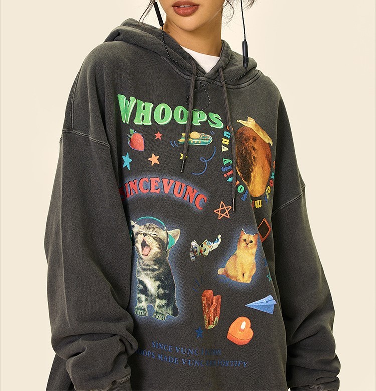 Sweet Cool Sweetheart Couple Hoodie Top