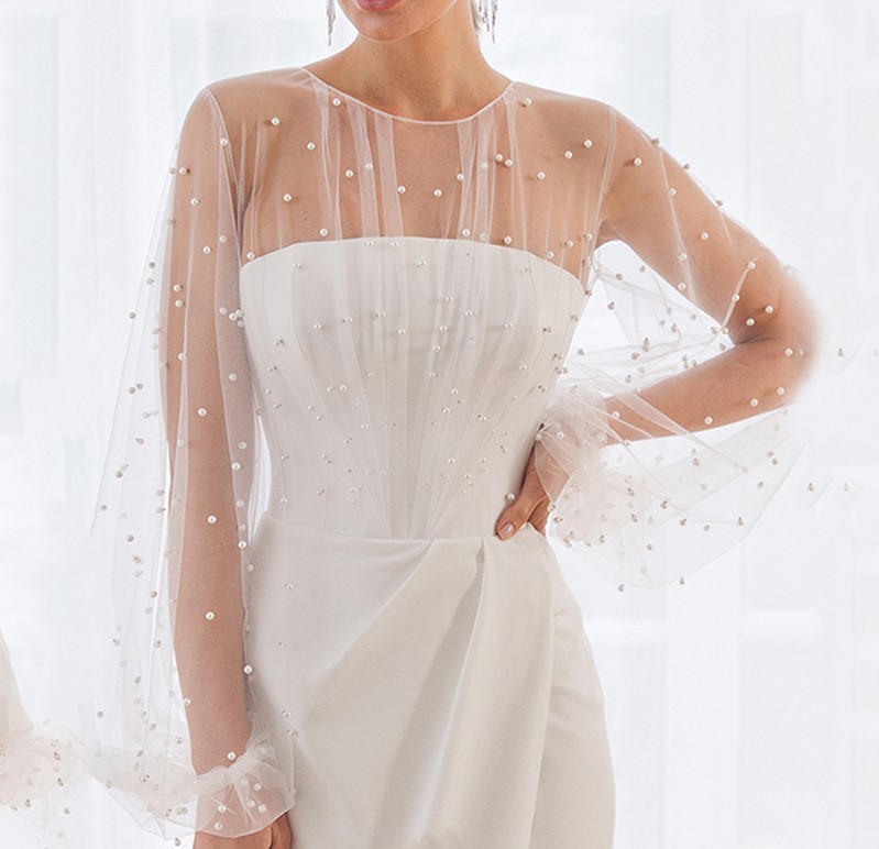 Sexy lace strapless dress