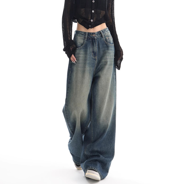 Retro washed jean