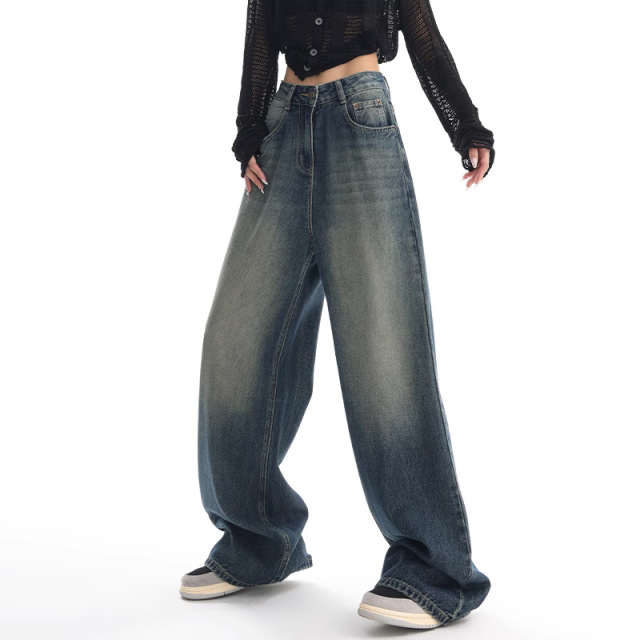 Retro washed jean