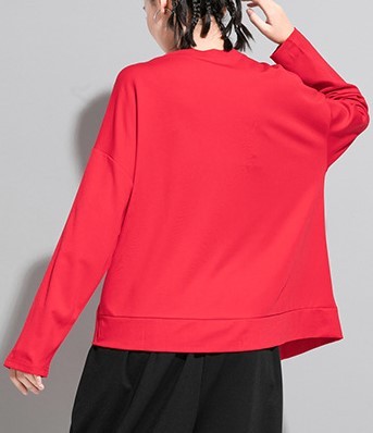 Dark black long sleeved women's top