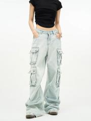 Multi pocket workwear pants