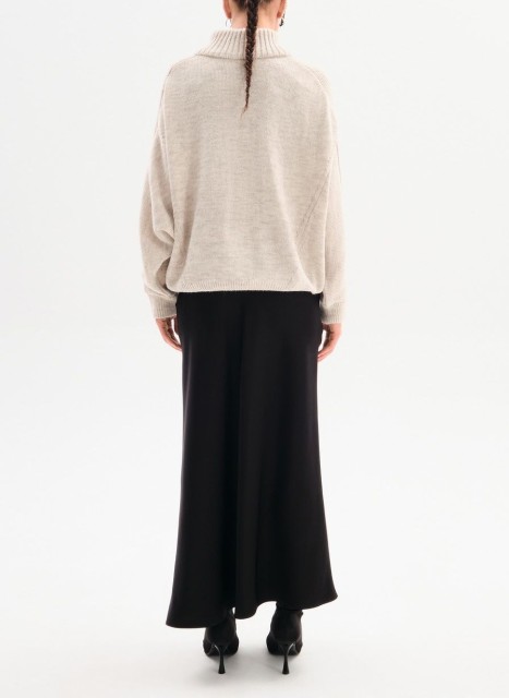 Knitted sweater jacket