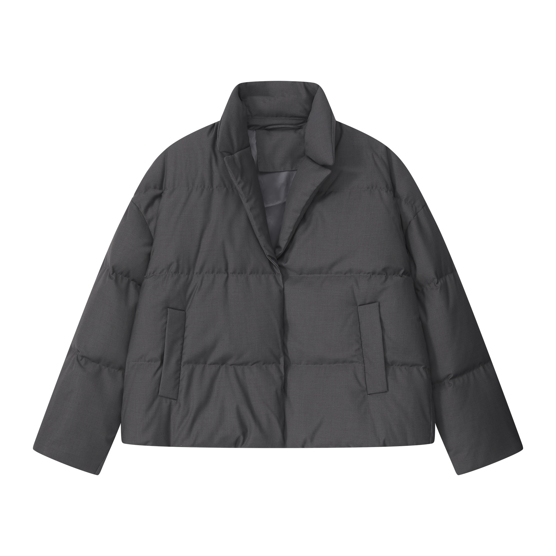 Goose down short down jacket