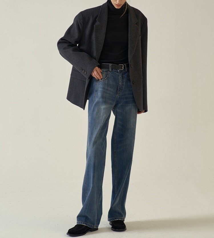 Wool suit jacket