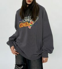 Retro couple hoodie