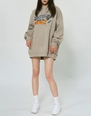 Retro couple hoodie