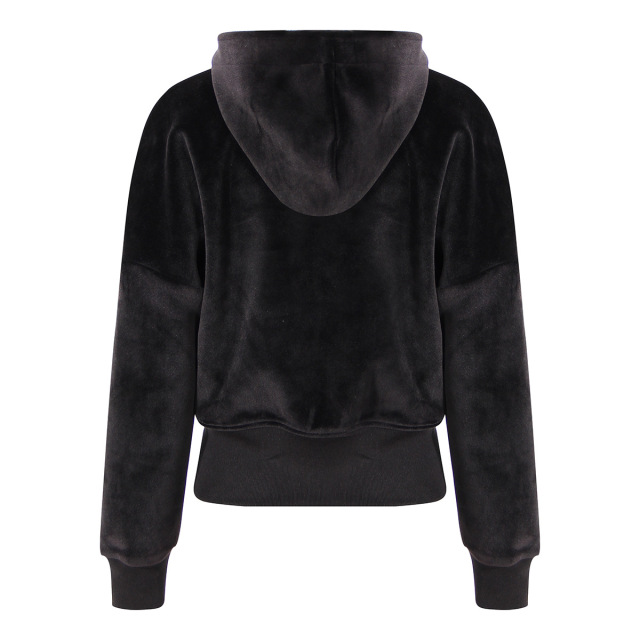Golden velvet hoodie