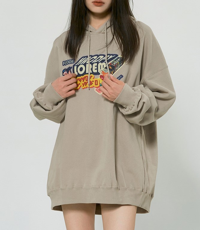 Retro couple hoodie