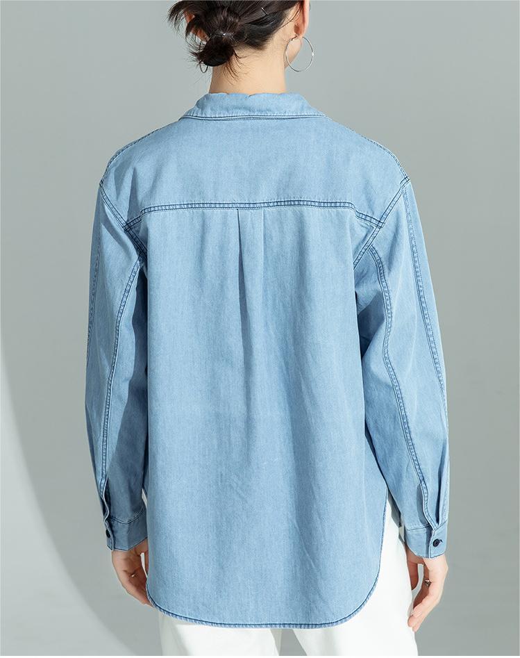 Retro denim shirt