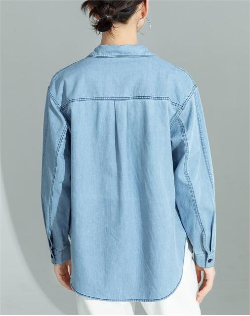 Retro denim shirt