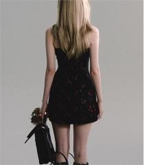 Suspender dress short skirt for women