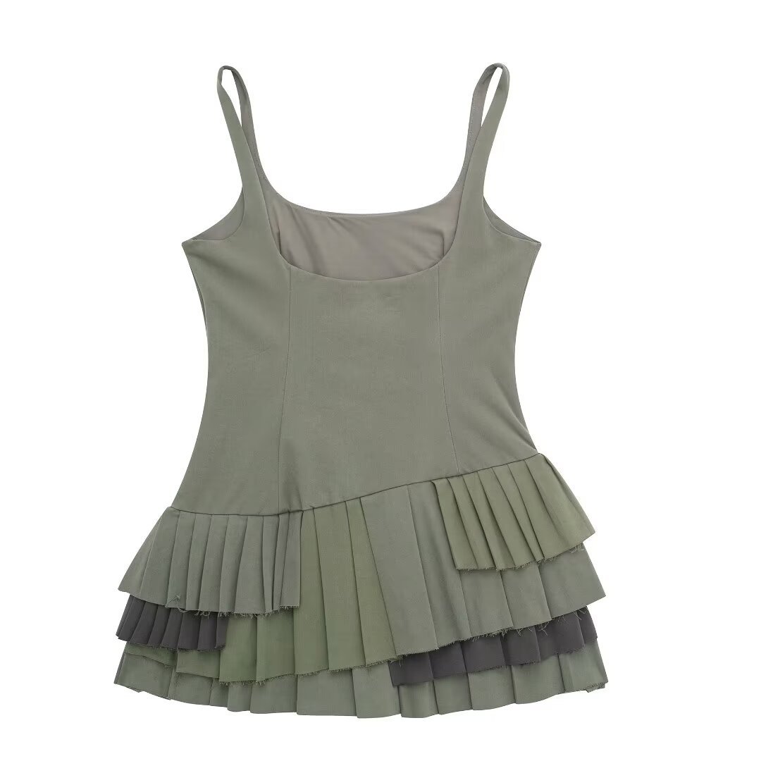 Fashionable casual camisole sleeveless dress