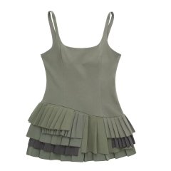 Fashionable casual camisole sleeveless dress