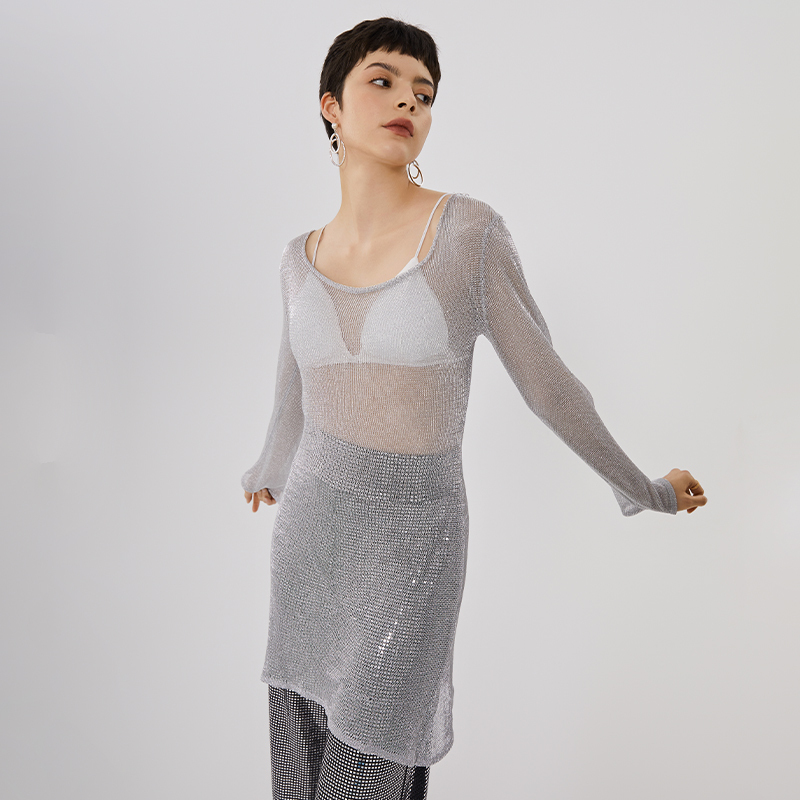 OEM Perspective Pearlescent Long Sleeve Top